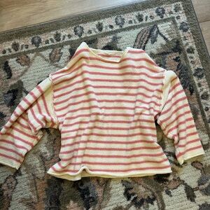 Striped boutique sweater
